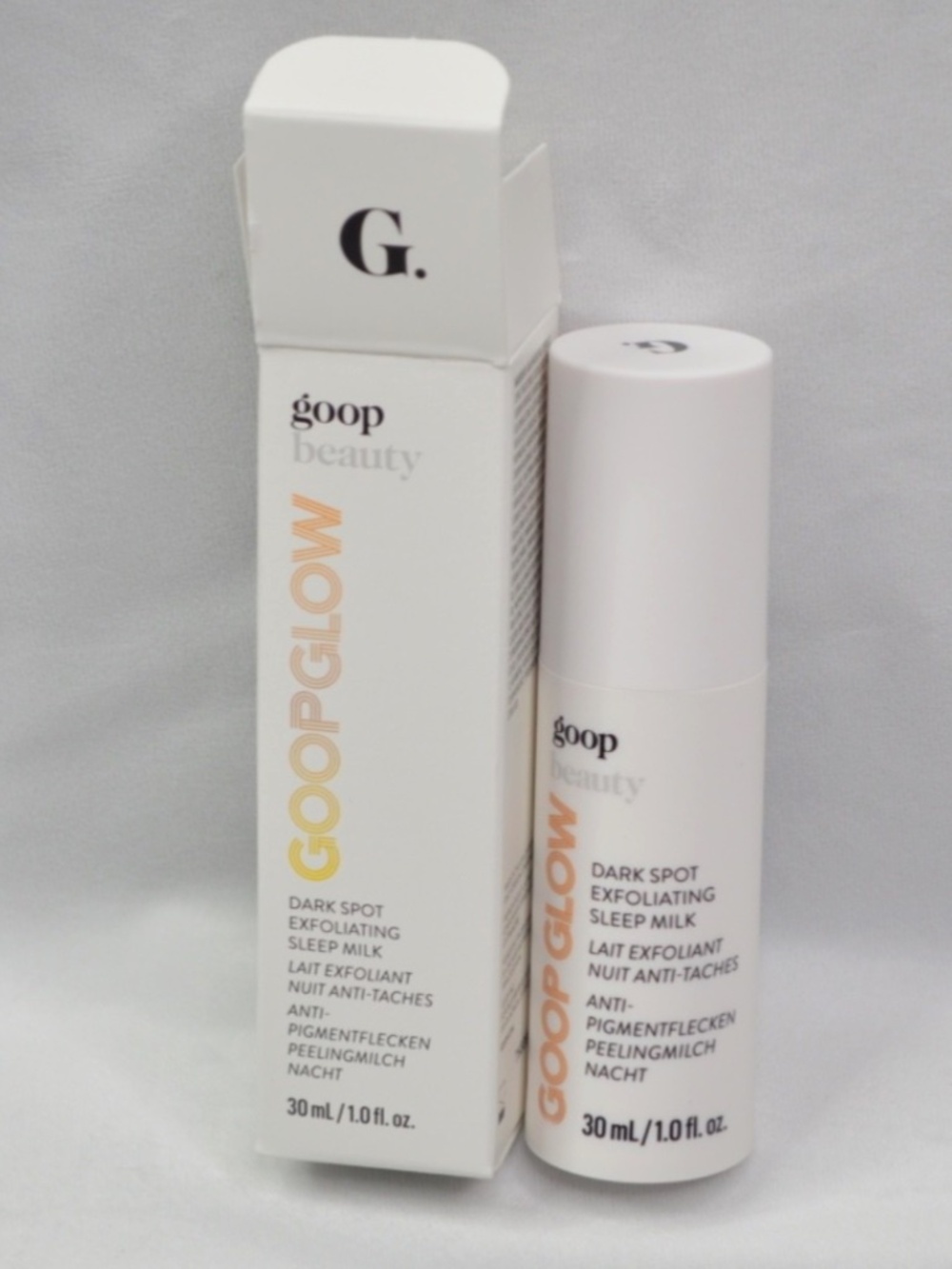 Goop Beauty Goop Glow Dark Spot Exfoliating Sleep Milk Serum 30mL / 1 Fl Oz NEW